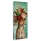 Stupell Industries Elegant Leopard with Flower Arrangement Canvas Design by Heather Gauthier